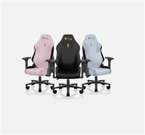 Gaming-Stuhl aus weichem Stoff